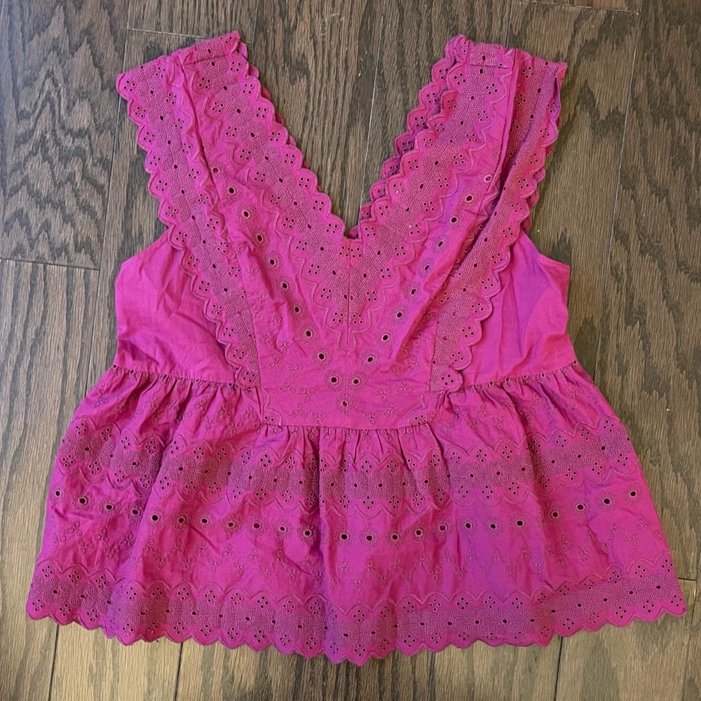 Loft pink tank top NWOT